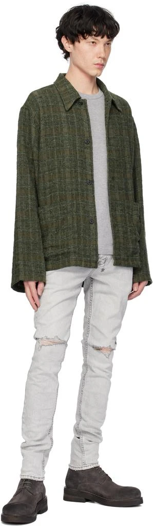 Ksubi Gray Van Winkle White Snow Jeans 4