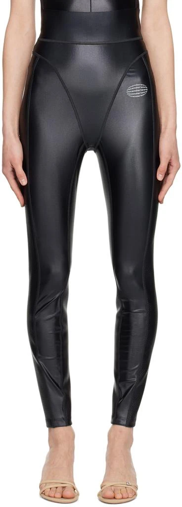 Alexander Wang Black Panty Line Leggings 1