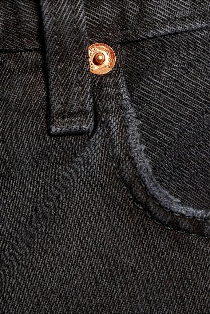 Re/Done 90s frayed denim mini skirt 4