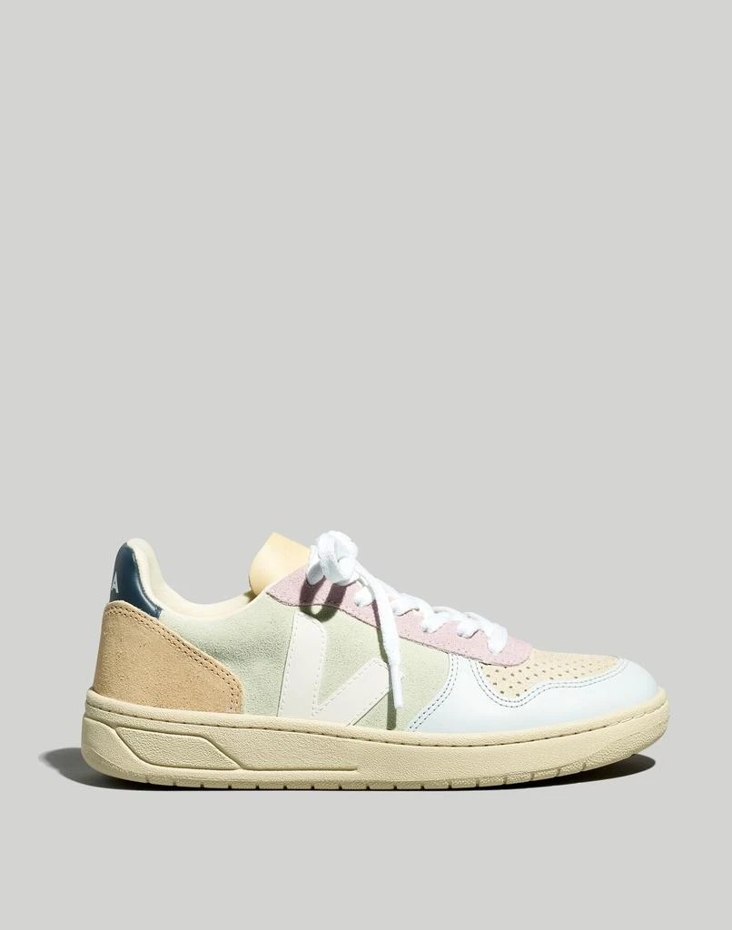 Veja Suede V-10 Sneakers in Blue 2