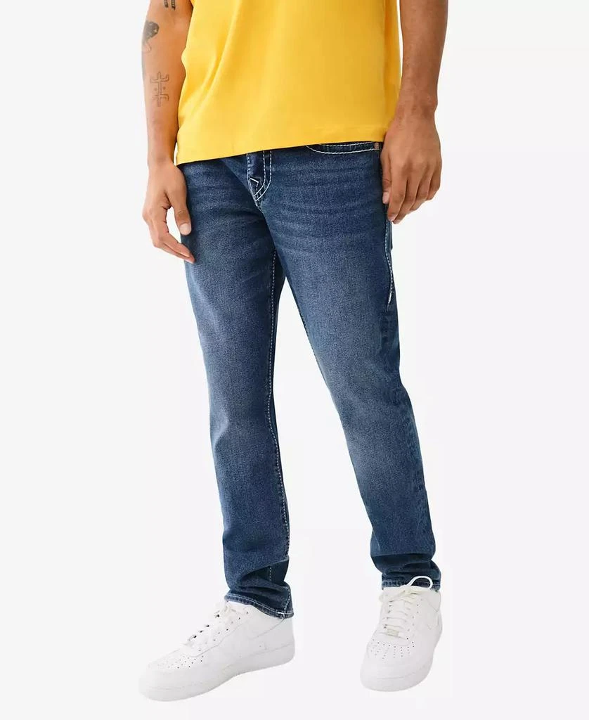 True Religion Men's Geno Big T Flap Slim Jeans 3