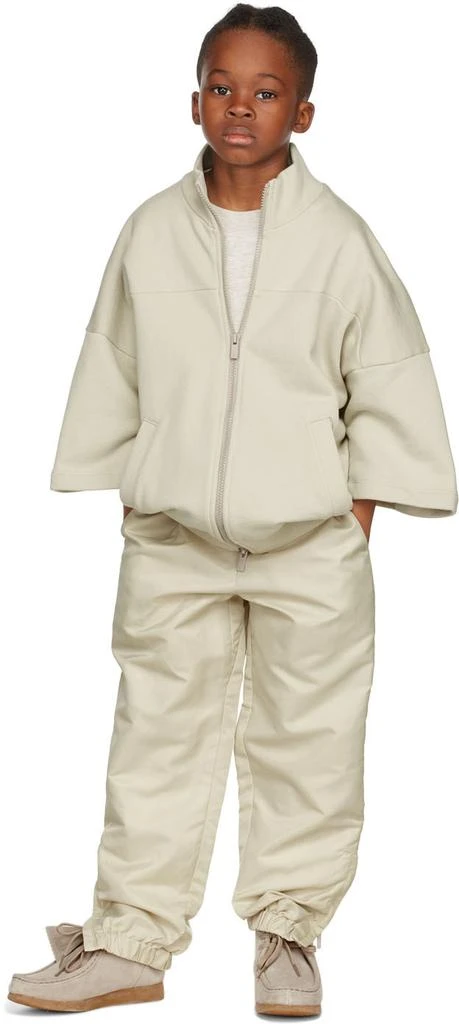 Essentials Kids Beige Track Pants 1