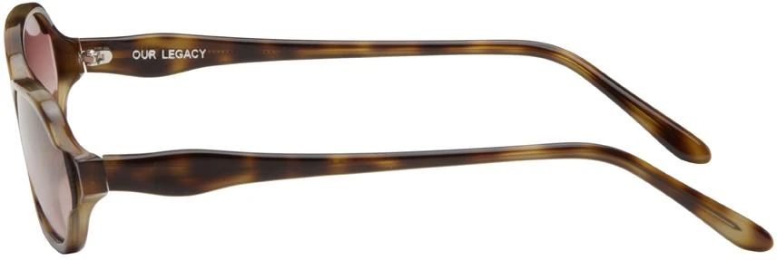 Our Legacy Brown Drain Sunglasses 3