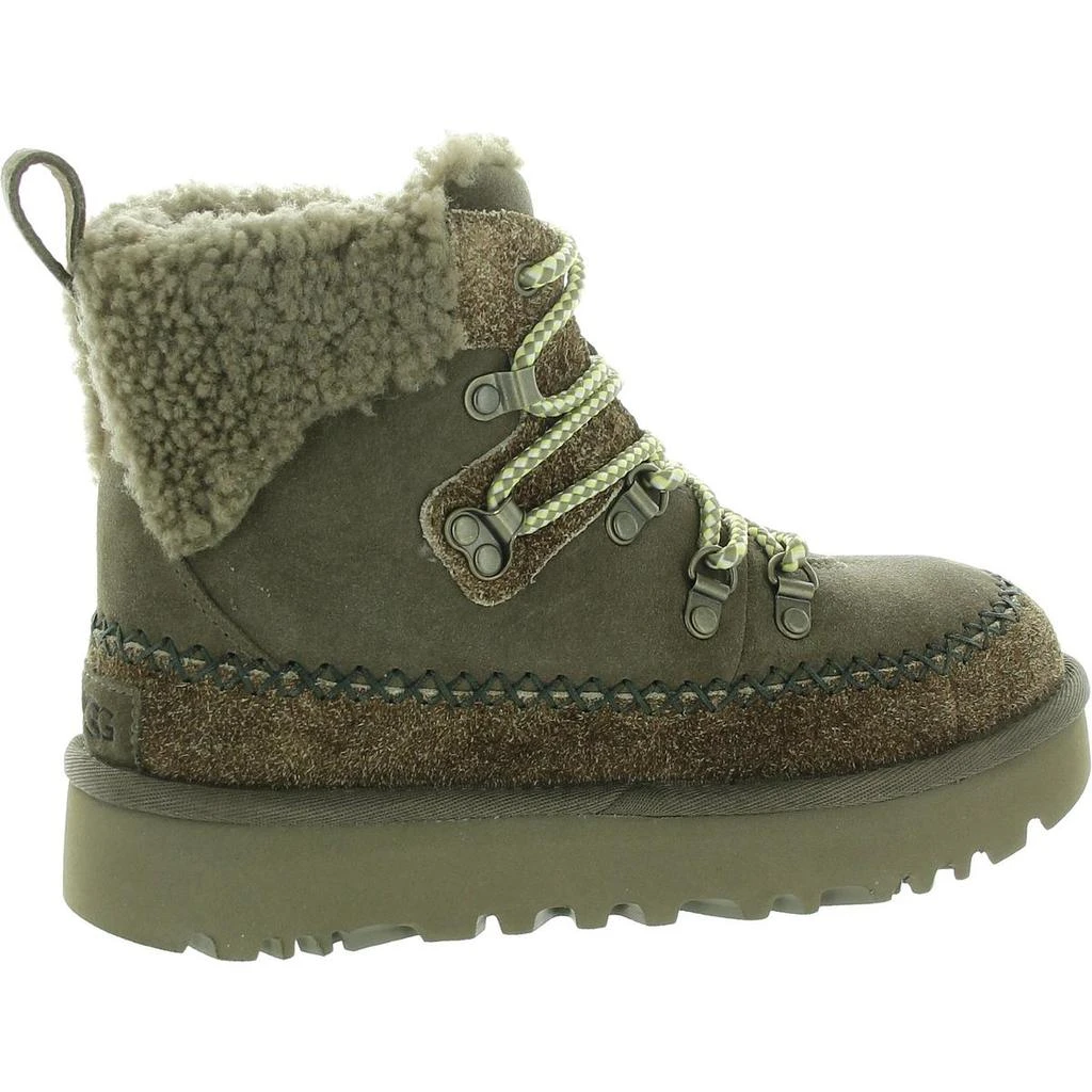 UGG Womens Faux Fur Lined Hiking Boots 2