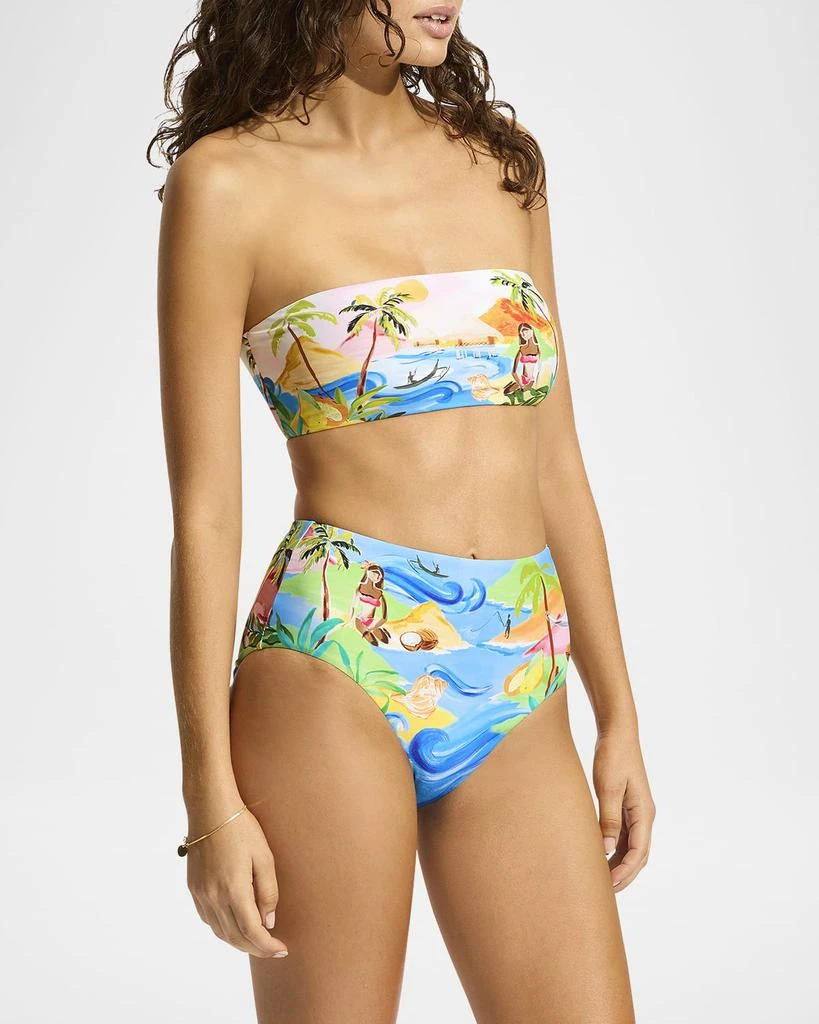 Seafolly South Pacific Bandeau Bikini Top 4
