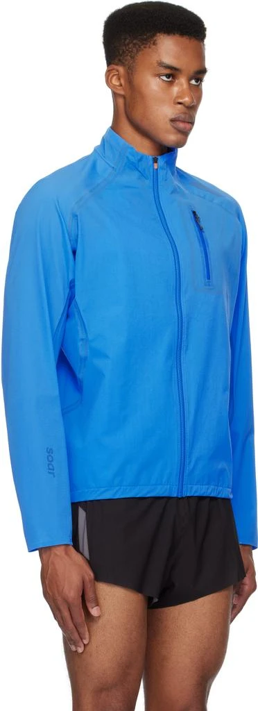 Soar Running Blue Rainout Shell Jacket 2