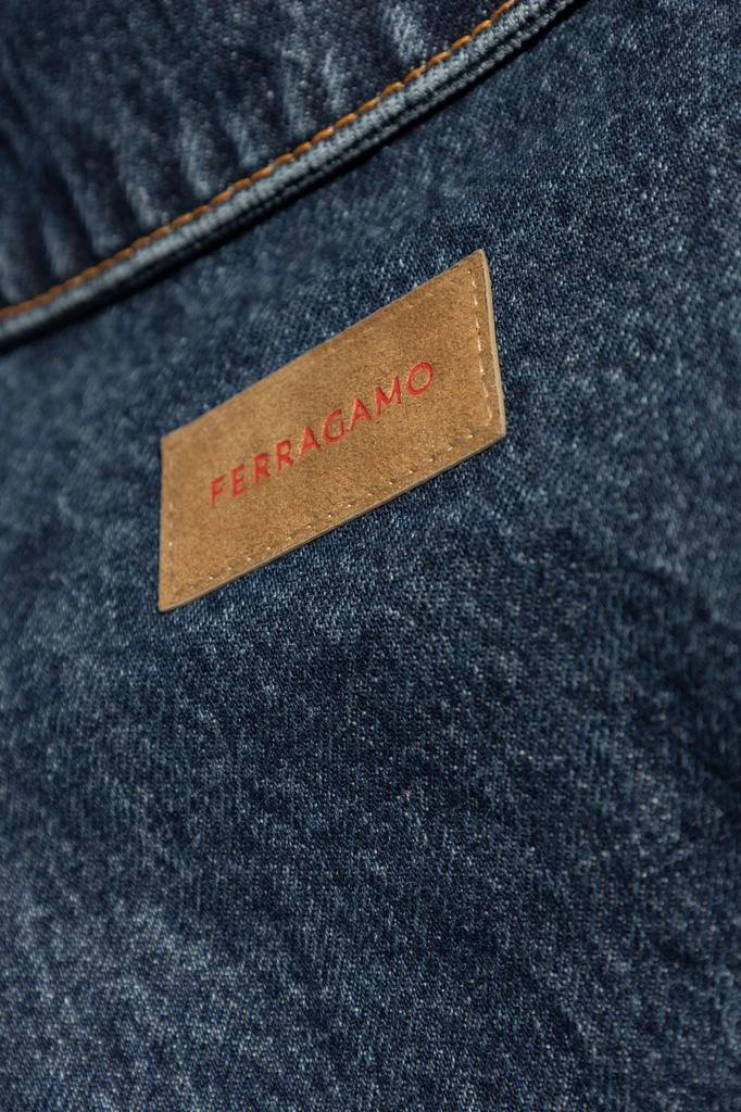 Salvatore Ferragamo Denim jacket by FERRAGAMO 5