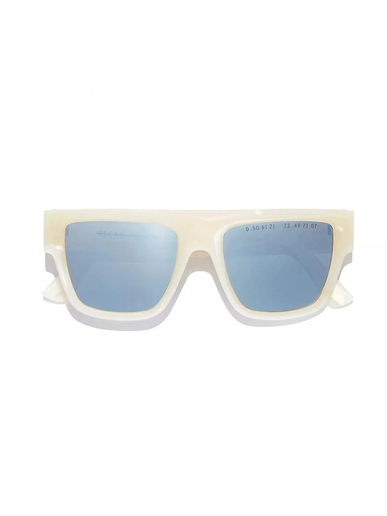 Clean Waves 51MM Rectangular Sunglasses 1