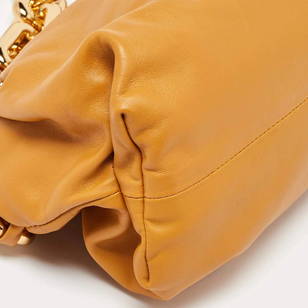 Bottega Veneta Bottega Veneta Mustard Leather Chain Pouch 11