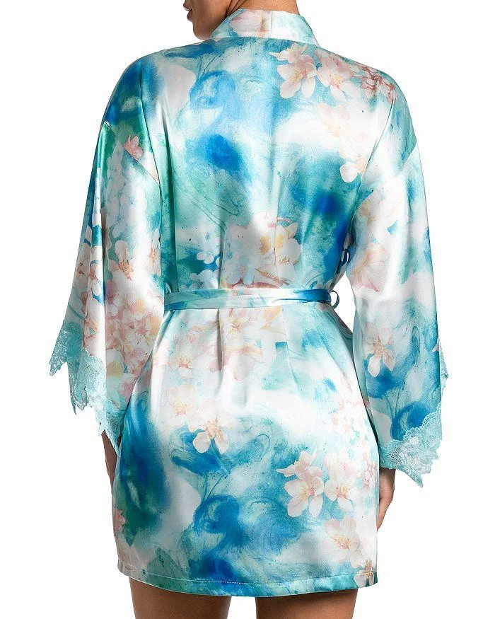 In Bloom Casablanca Satin Wrap Robe 2