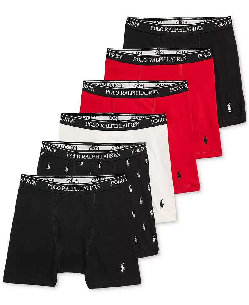 Ralph Lauren Men's 6-Pk. Classic-Fit Boxer Briefs