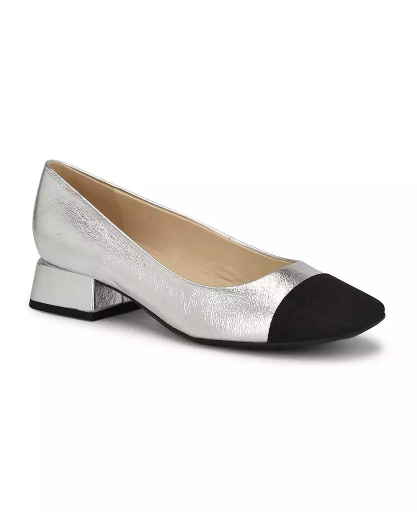 Nine West Women's Sophe Slip-on Square Toe Dress Pumps 1