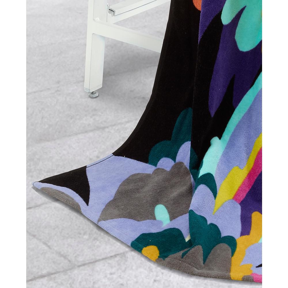 Nicole Miller Bright Bloom Beach Towel, 36" x 68"