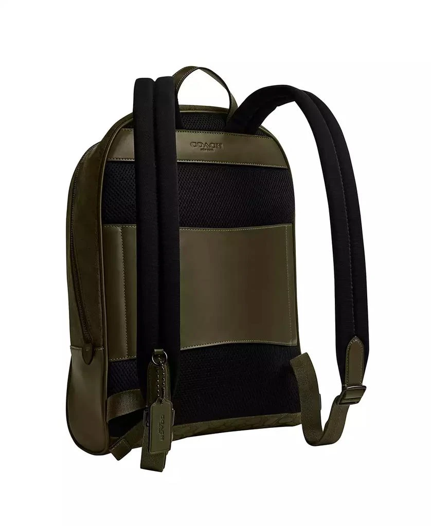 Coach Men's Signature Jacquard Backpack 10