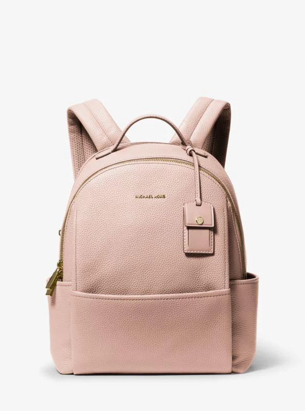 undefined Sable Medium Pebbled Leather Backpack 1