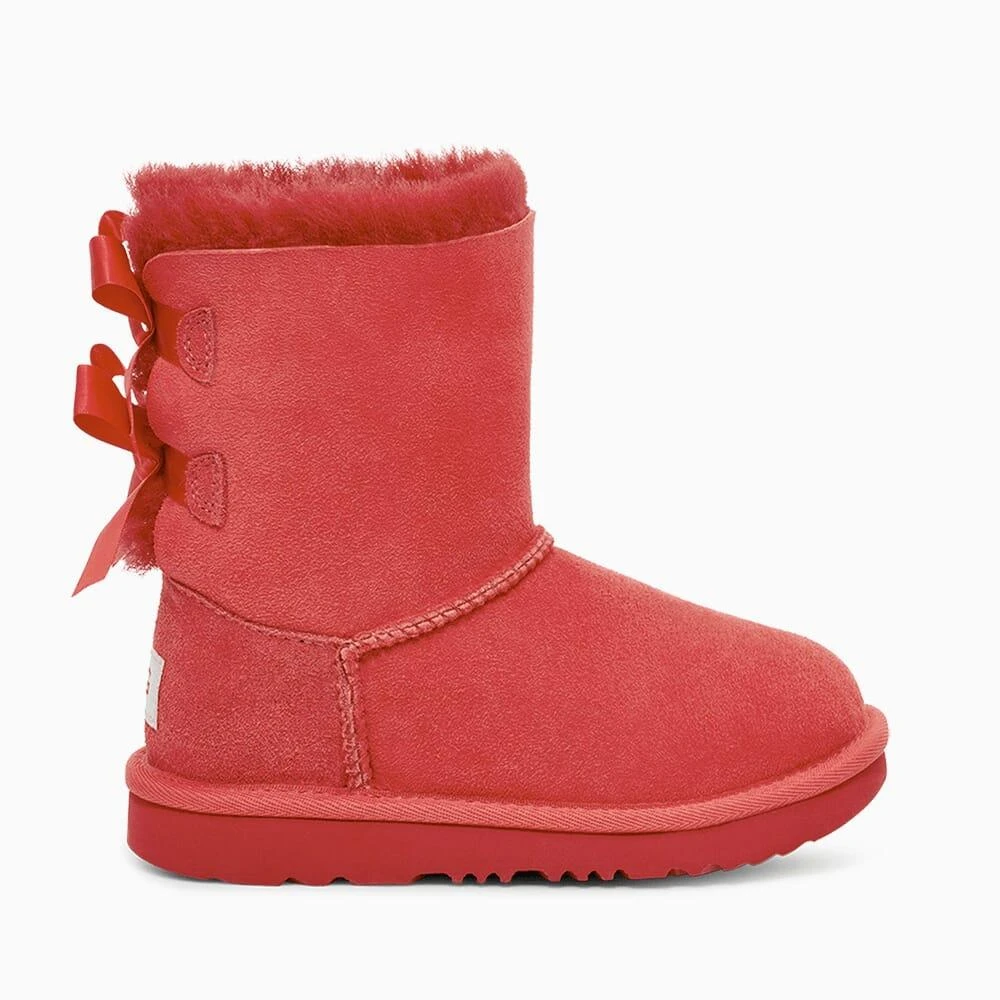 UGG Bailey Bow II Samba Red  1017394T-SBR Toddler 1