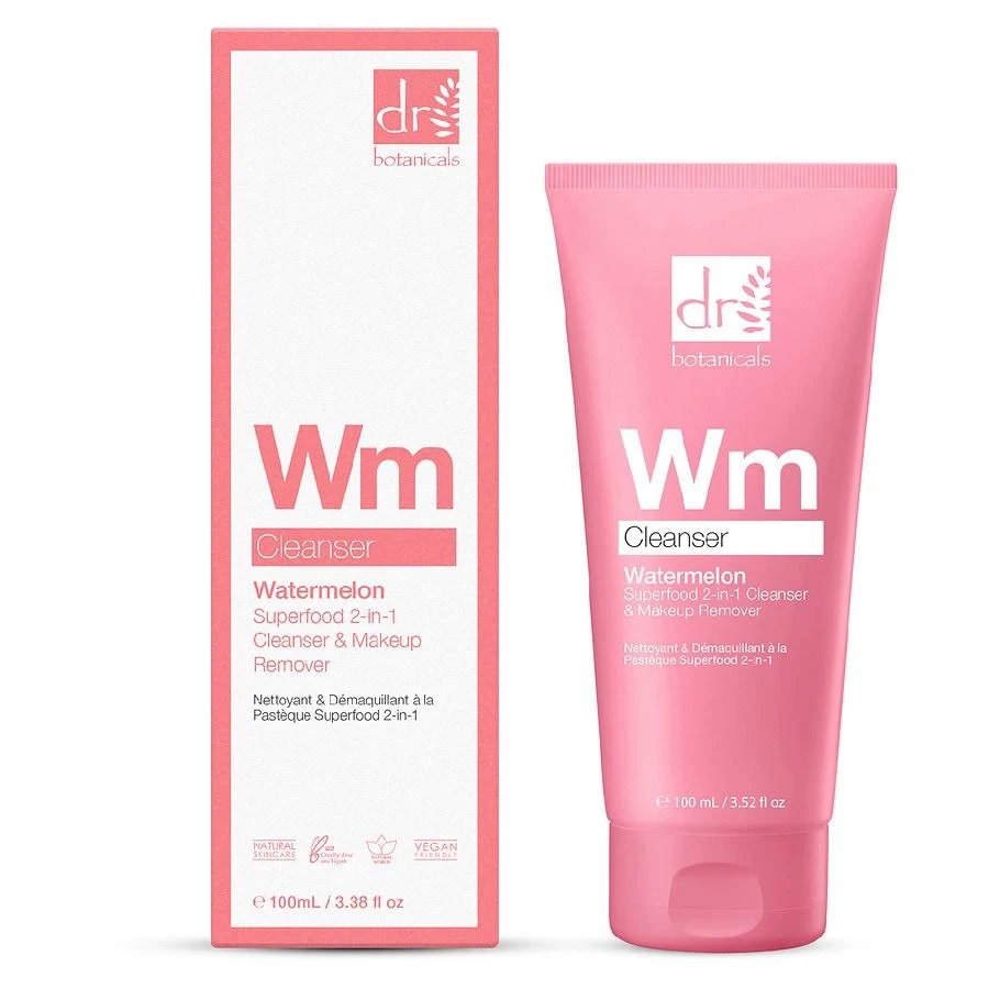 Dr. Botanicals Watermelon 2-in-1 Cleanser & Makeup Remover 4