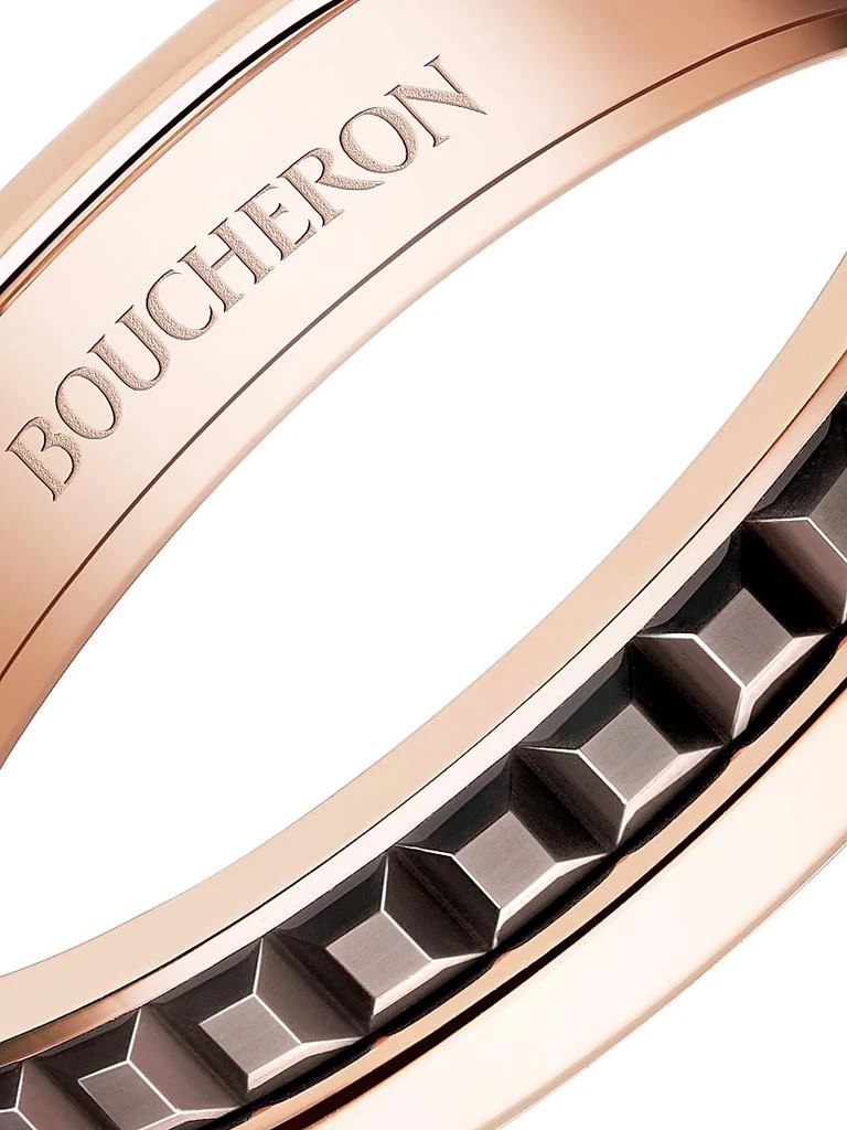 Boucheron Unisex Quatre Classique Two-Tone 18K Gold Wedding Band 4