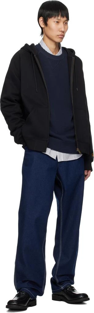 Carhartt WIP Black Chase Hoodie 4