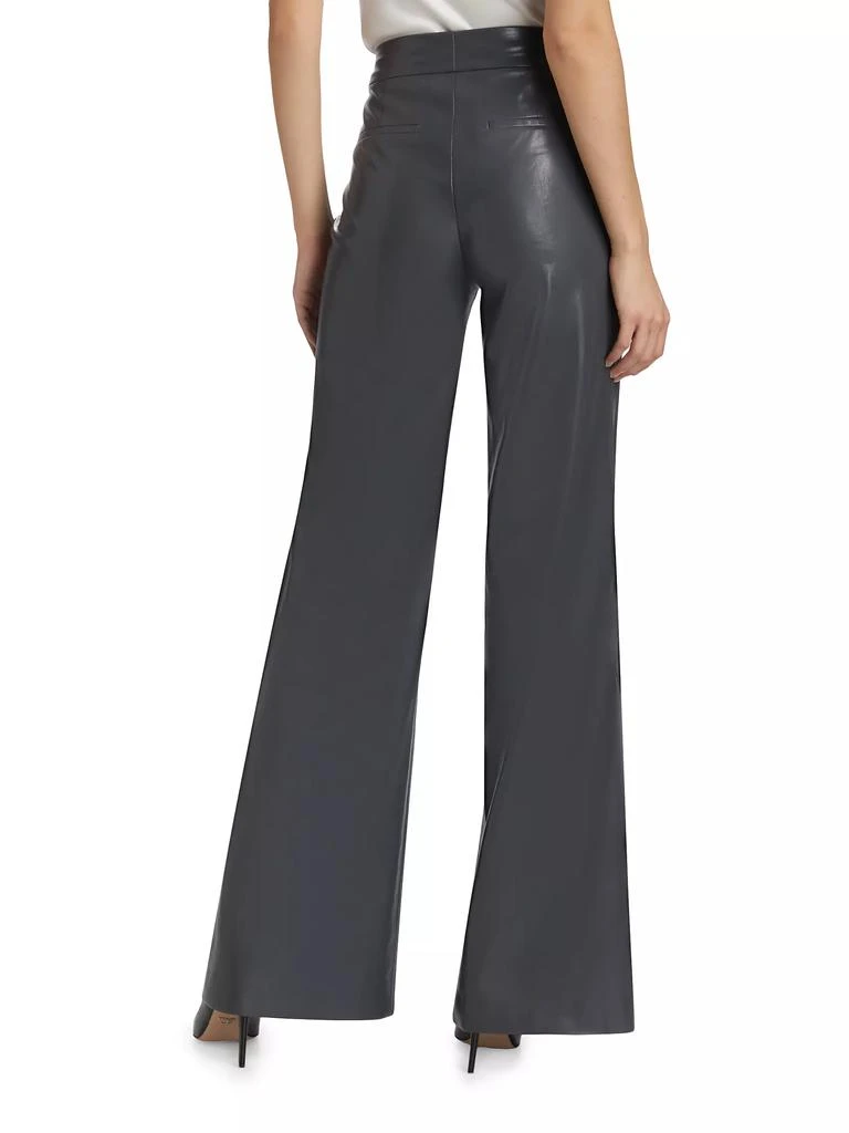 Alice + Olivia Dylan Faux Leather High-Rise Pants 5