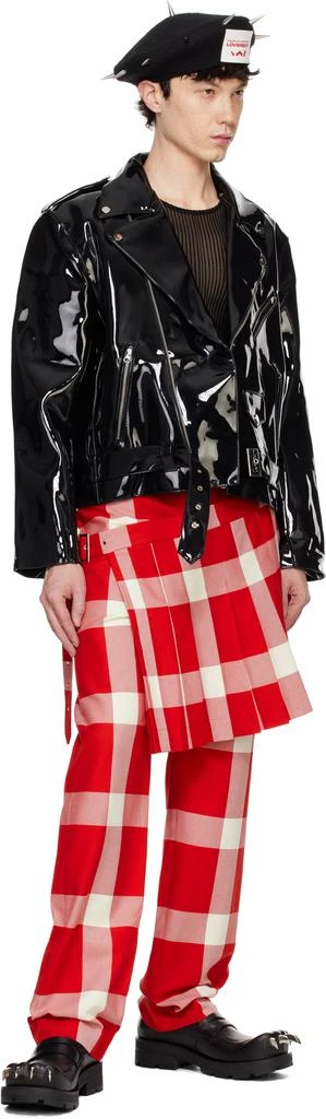 Charles Jeffrey Loverboy Red Skouser Trousers 4