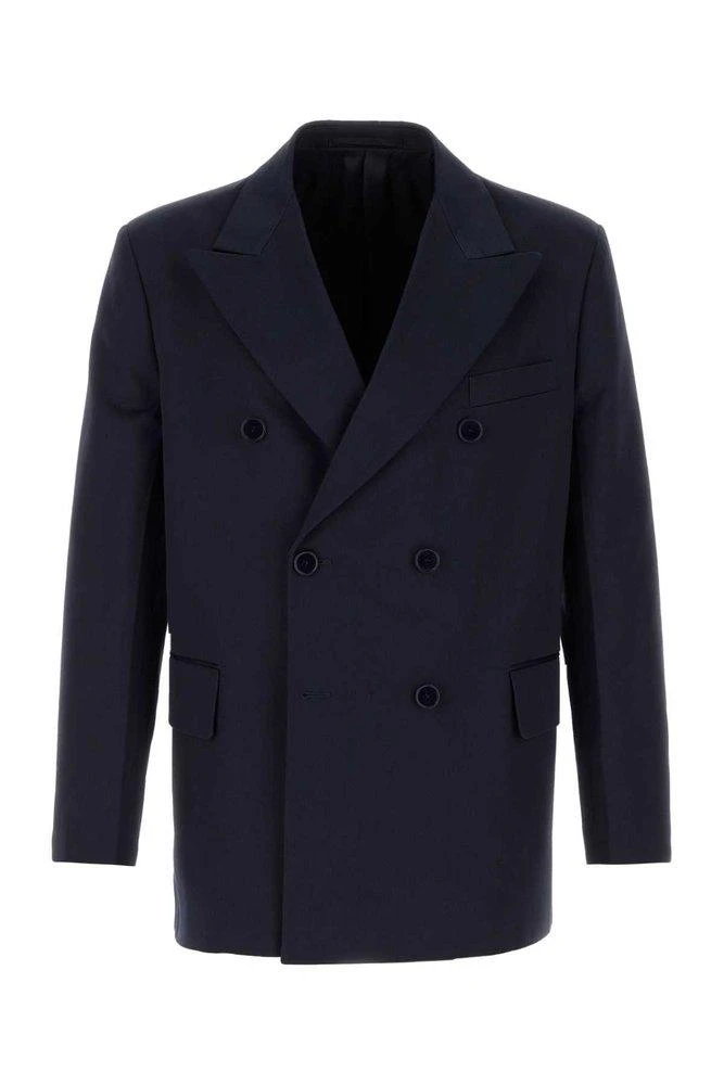 Prada Prada Double-Breasted Tailored Blazer