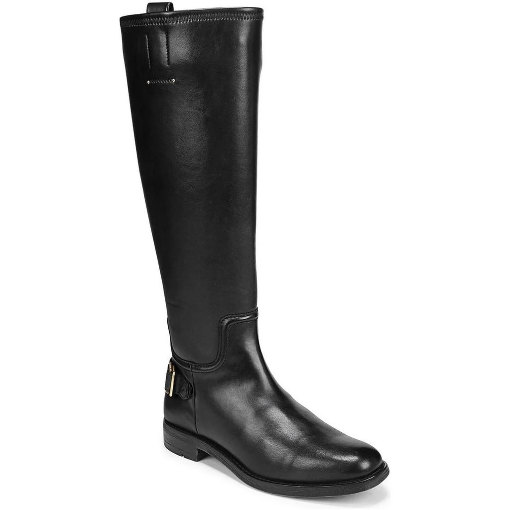 Franco Sarto Merina Womens Buckle Embossed Knee-High Boots 1