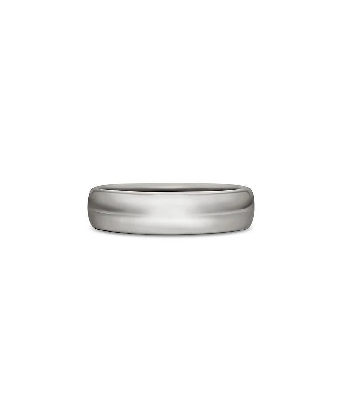 David Yurman Men
s 18K White Gold Classic Band