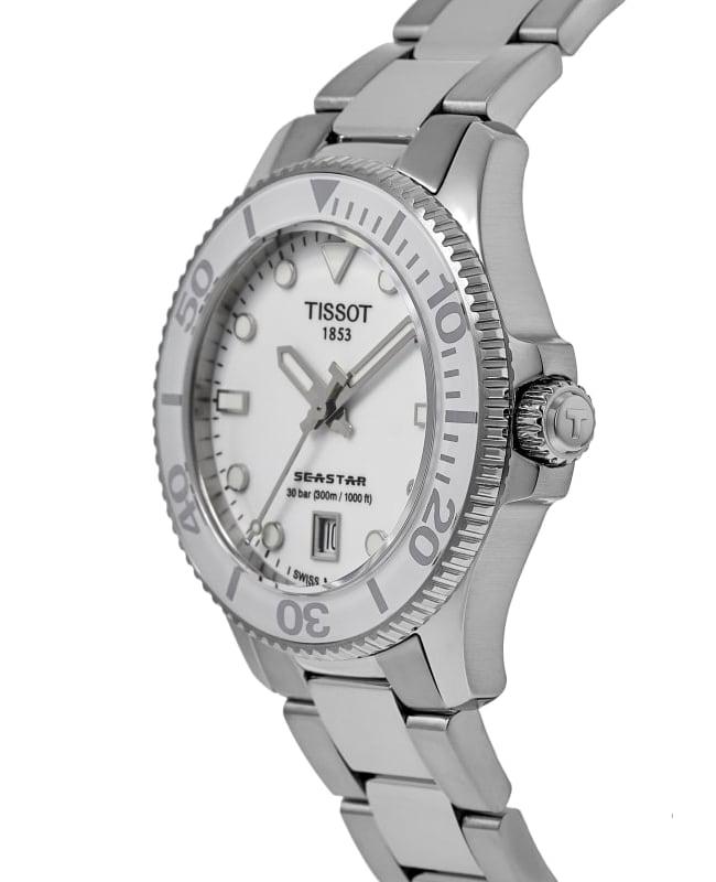 Tissot Tissot Seastar 1000 Quartz White Dial Stainless Steel Unisex Watch T120.210.11.011.00
