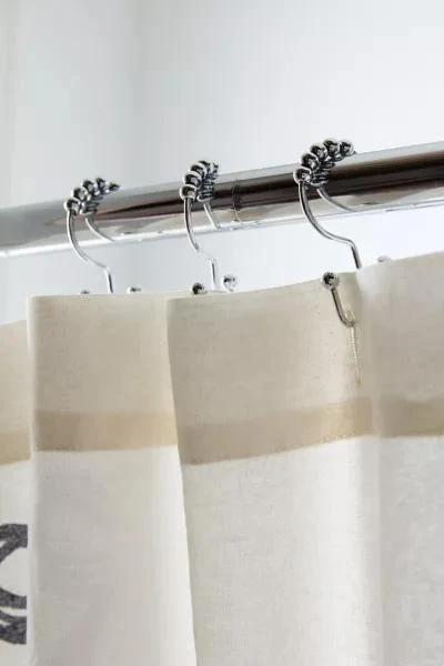 Urban Outfitters Tattoo Block Print Shower Curtain 3