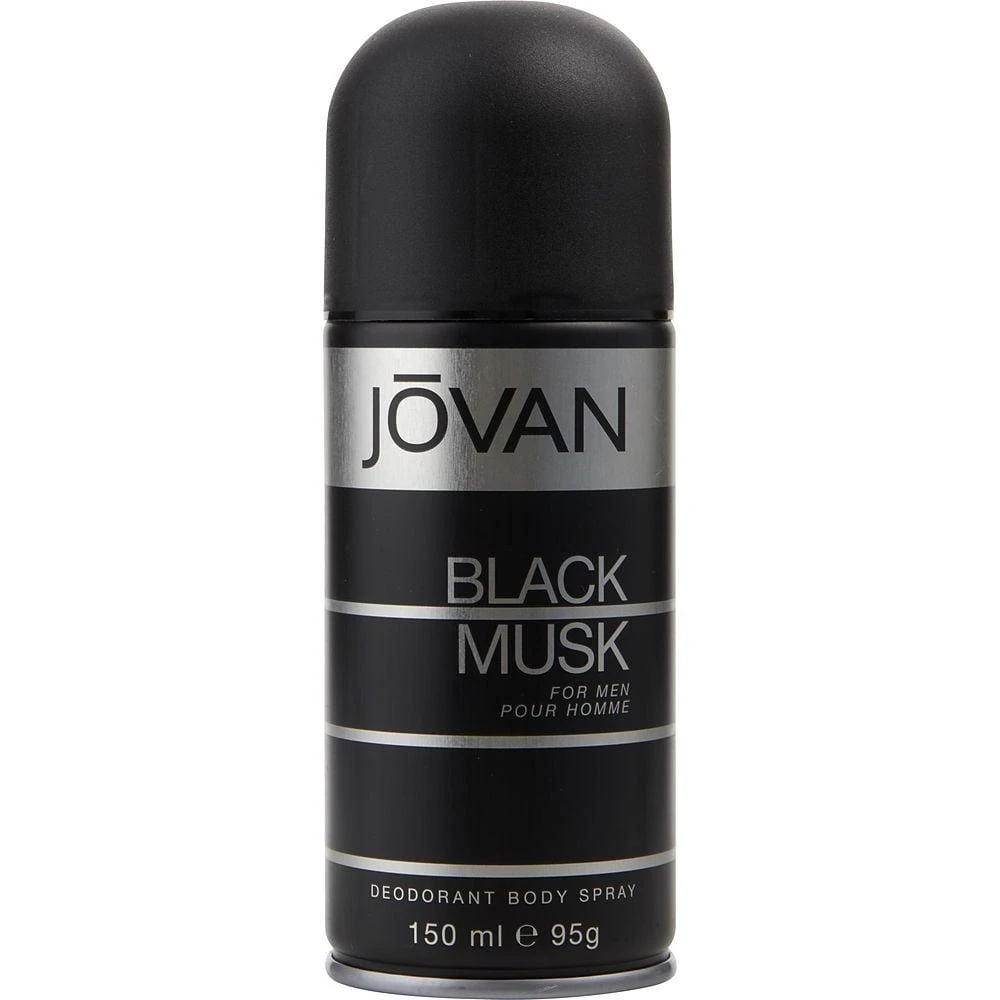 JOVAN Black Musk By  Deodorant Body Spray 5 Oz Men 1