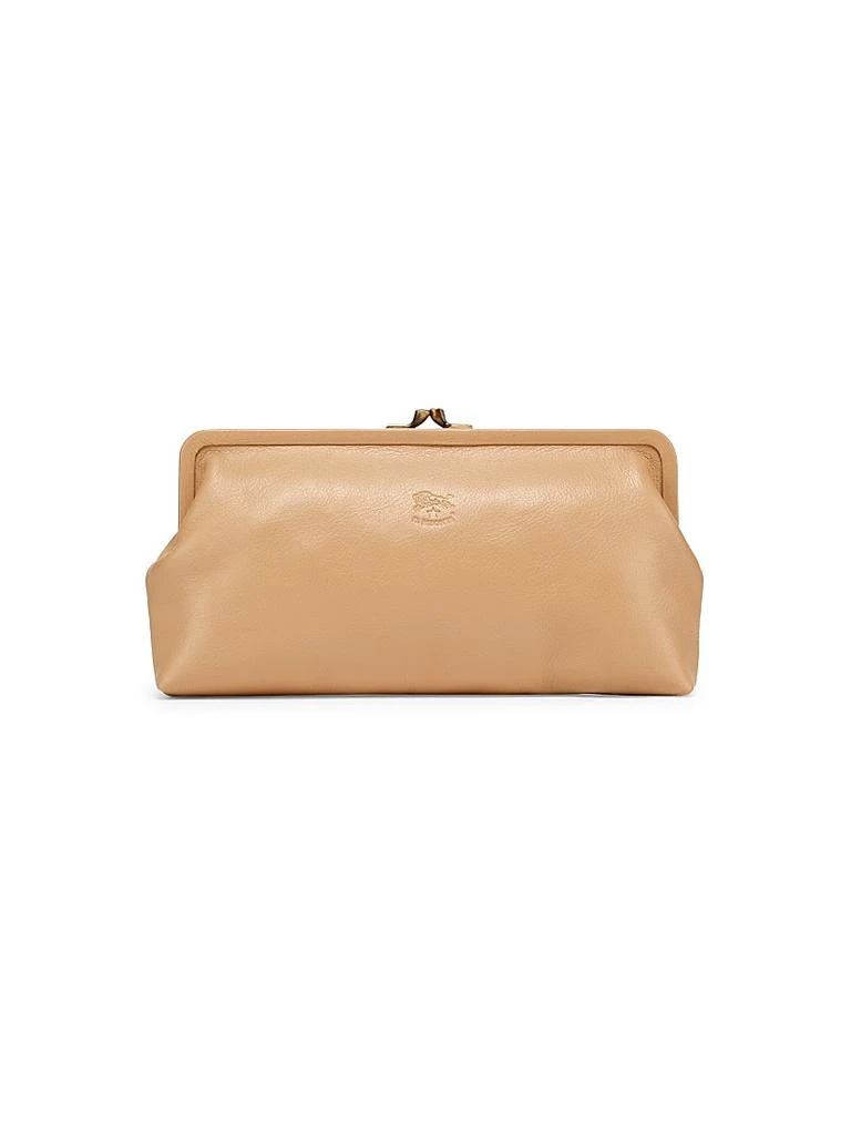 Il Bisonte Classic Leather Clutch 1