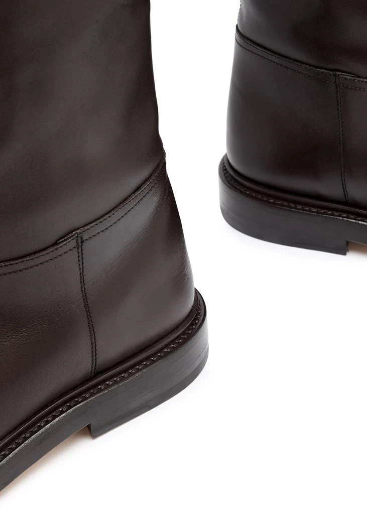 Leather knee-high riding boots – On Sale Now with Up to 41% Off