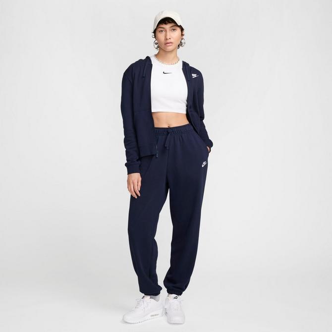 women's nike navy sweatpants