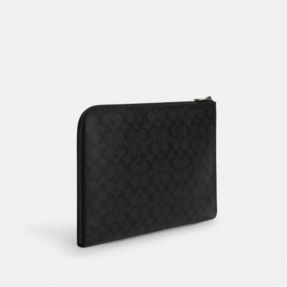 Coach Ethan Portfolio In Signature Canvas 2