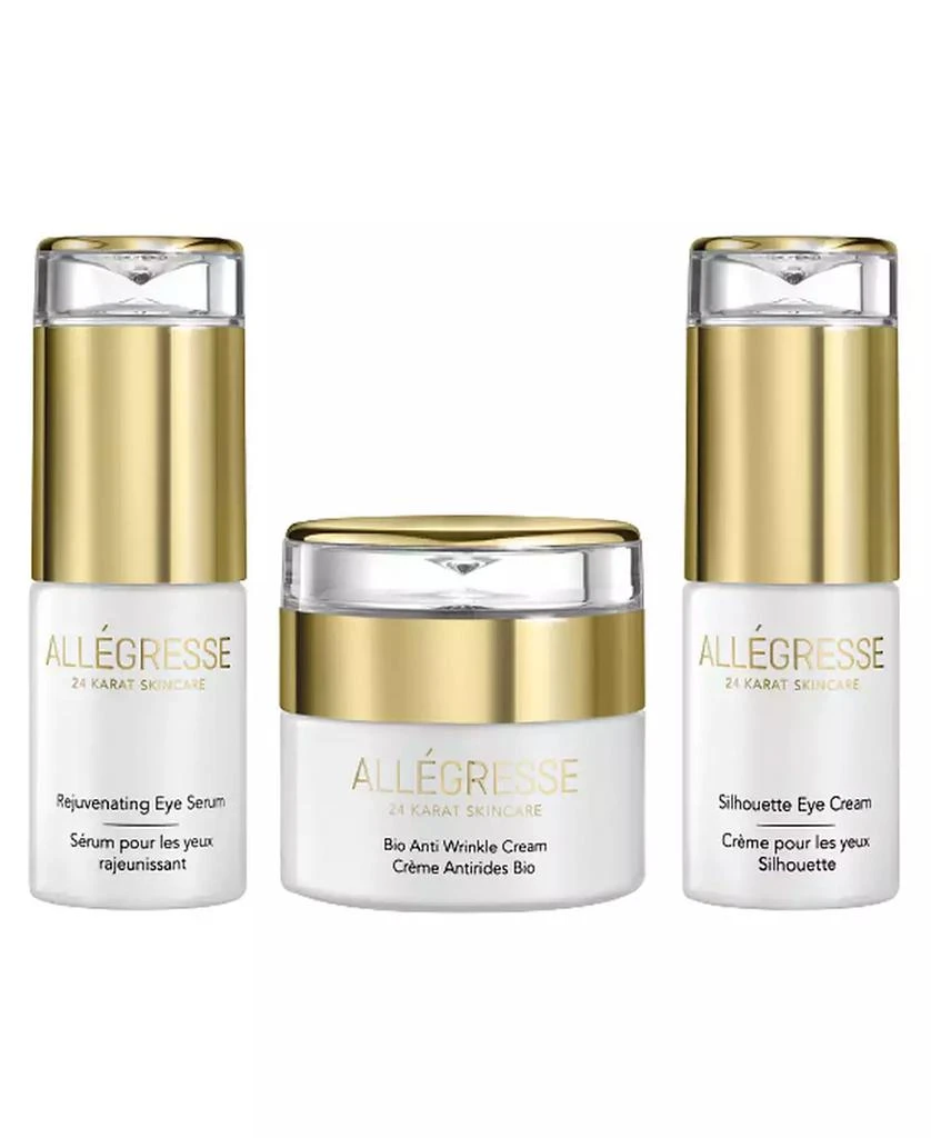Allegresse 24 Karat Skin Care Allegresse 24K Skincare Eye and Anti Aging 3 Piece Set 1