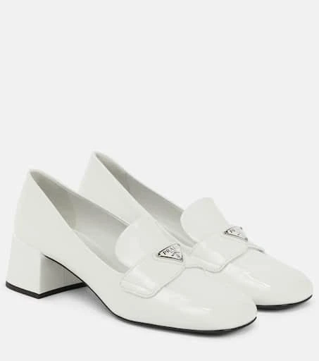 Prada Patent leather loafer pumps 1