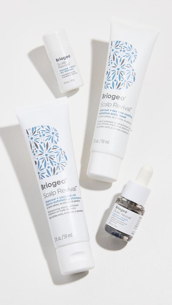 Briogeo Scalp Revival Soothe + Detoxify Travel Minis