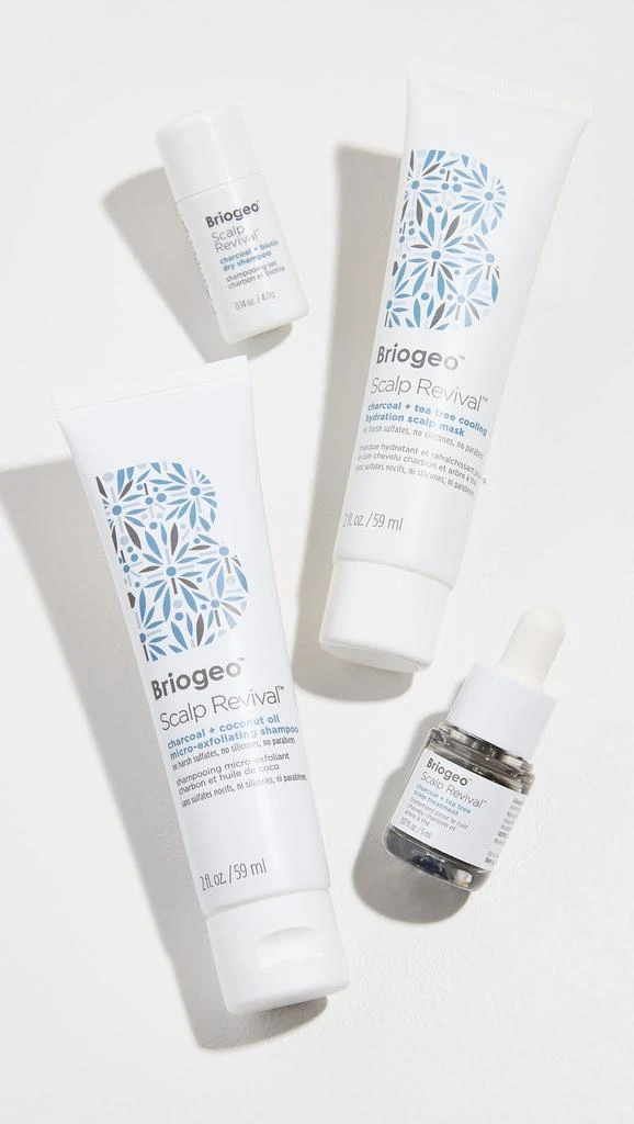 Briogeo Scalp Revival Soothe + Detoxify Travel Minis 1