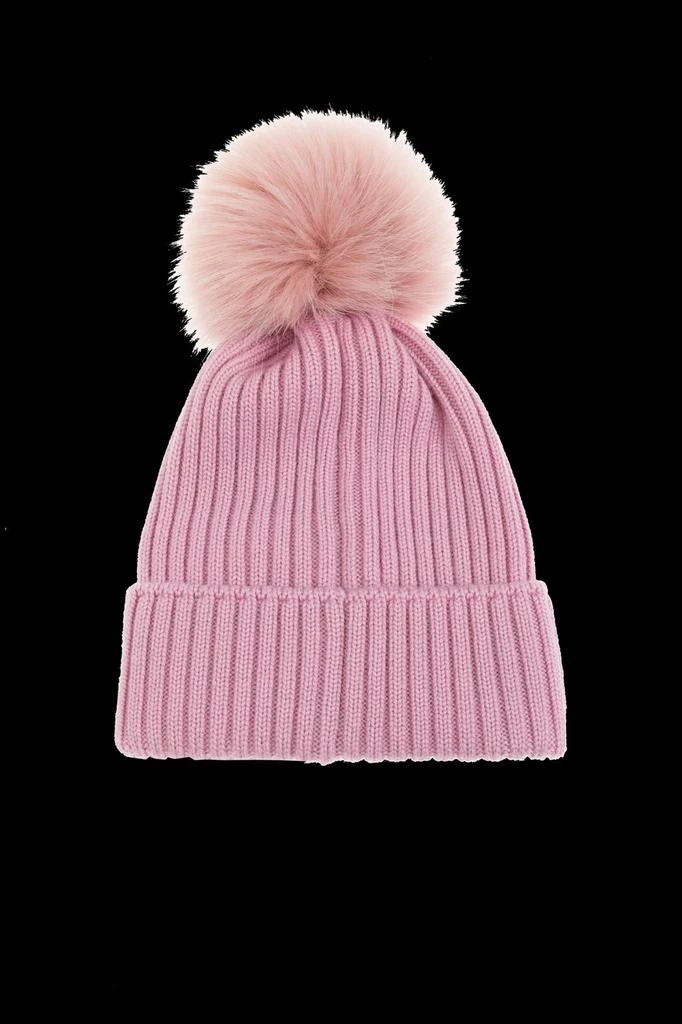Moncler Enfant Faux Fur Pom Pom Beanie – On Sale Now with Up  display picture 3