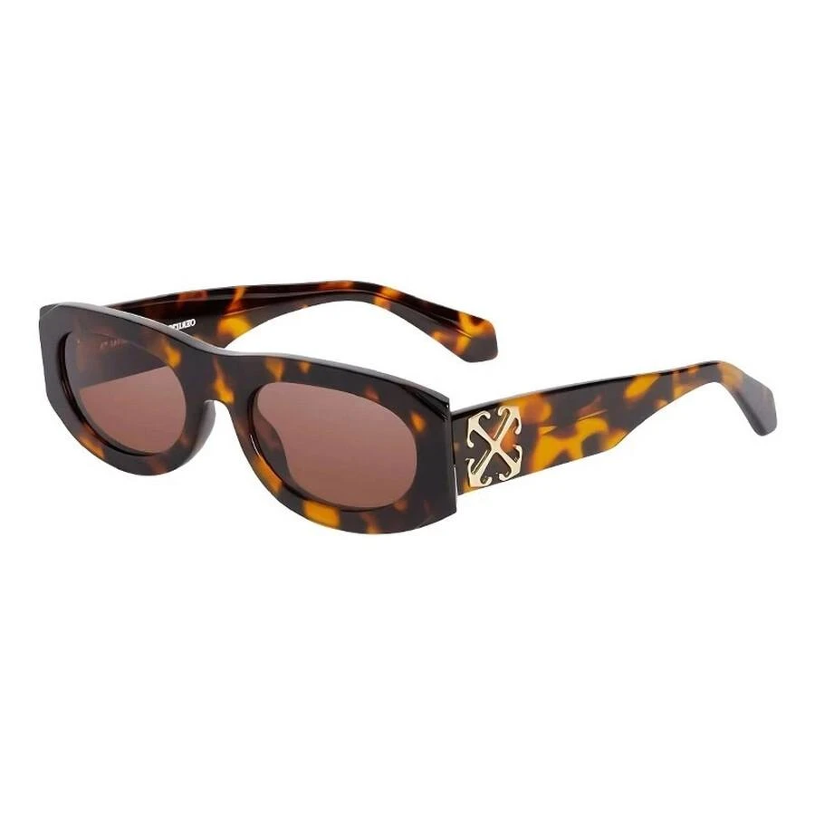 Off White Oeri14j Loa 7660 Gold Brown Sunglasses – On Sale  display picture 2