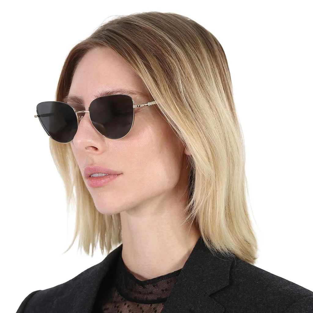Burberry Harper Dark Grey Cat Eye Ladies Sunglasses BE3144 110987 58 2