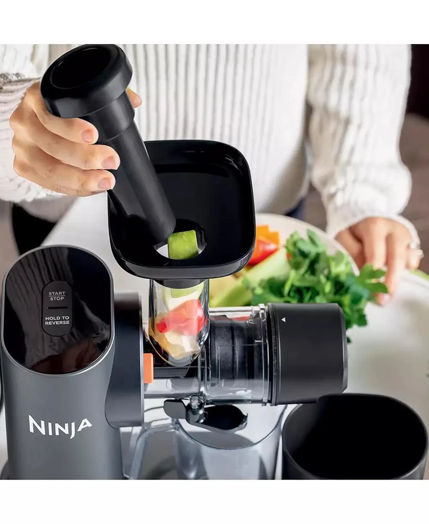 Ninja NeverClog Cold Press Juicer, Powerful Slow Juicer, Total Pulp Control, Easy to Clean, Compact - JC151 9