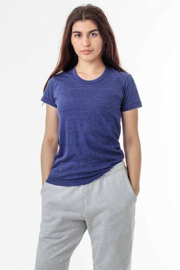 Los Angeles Apparel TR3001 - Short Sleeve Tri-Blend T-Shirt