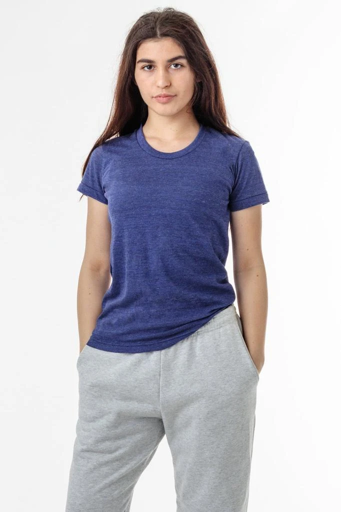Los Angeles Apparel TR3001 - Short Sleeve Tri-Blend T-Shirt 2