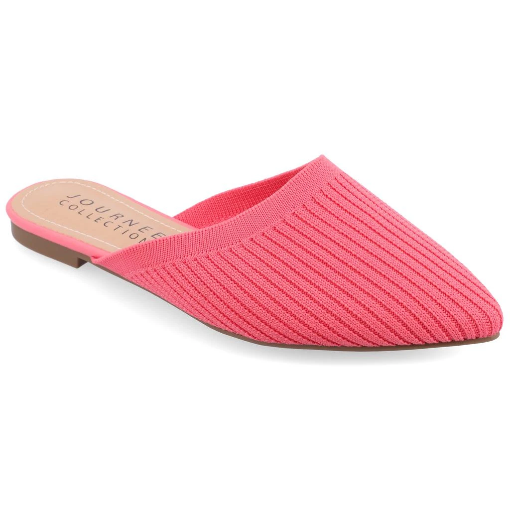 JOURNEE Collection Women's Aniee Mule Flats 1