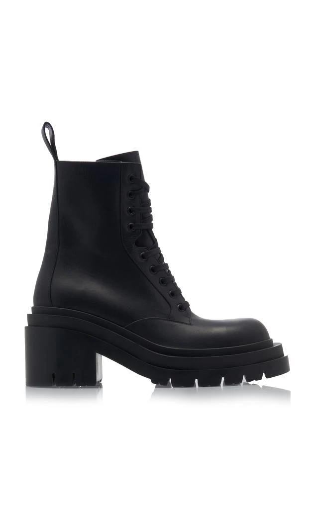 Bottega Veneta Bottega Veneta - The Lug Lace-Up Boots - Black - IT 35 - Moda Operandi 1