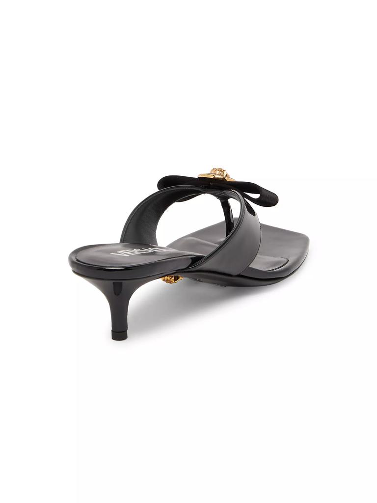 サンダル・ミュール VERSACE T.45 Pumps - Versace - Leather - Black Versace T.45 Leather Sandals - Shoes - Free Shipping