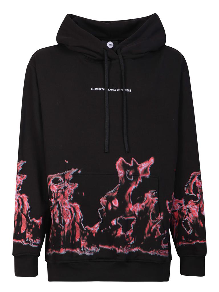 IHS Flames Hoodie