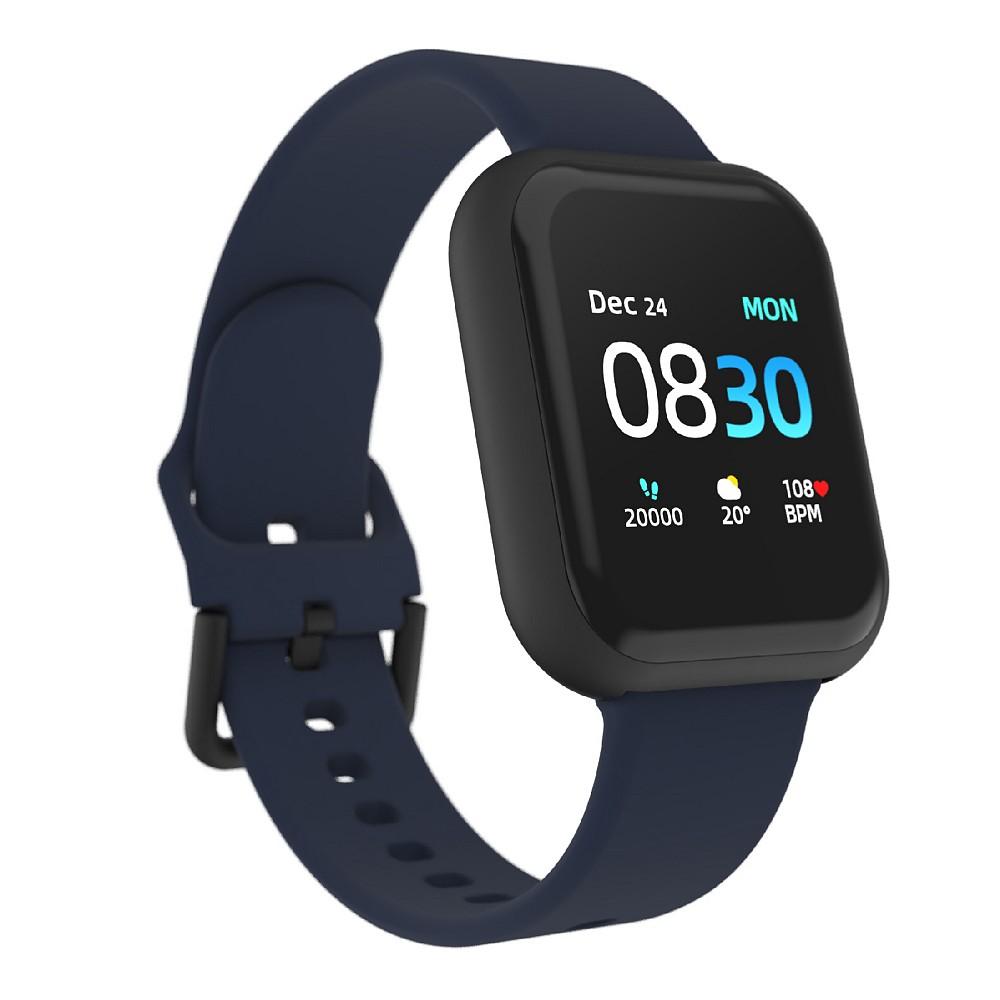 iTouch Air 3 Unisex Heart Rate Navy Strap Smart Watch